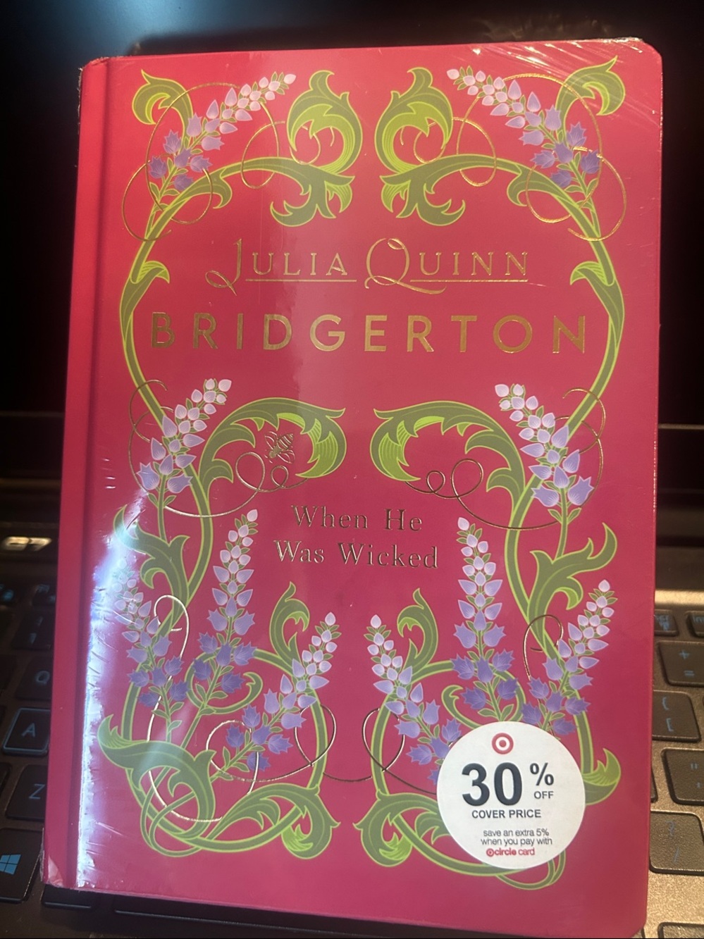 Bridgerton: When He Was Wicked — Pink Decorative Hardcover